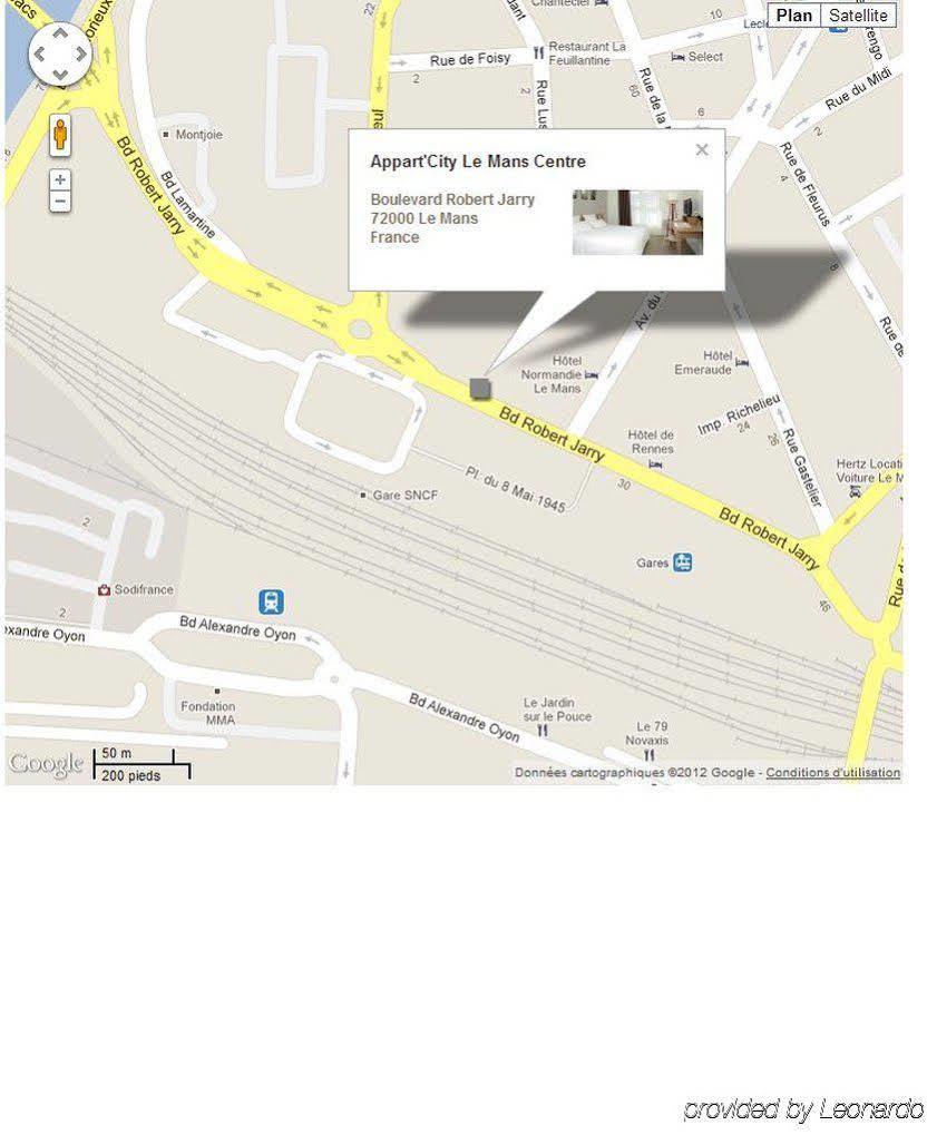 Appart'City Confort Le Mans Centre Exterior foto